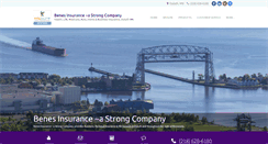 Desktop Screenshot of benesinsurance.com