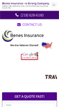 Mobile Screenshot of benesinsurance.com